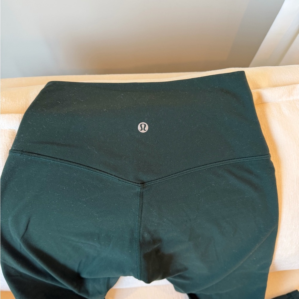Lululemon Align Dark Green Leggings